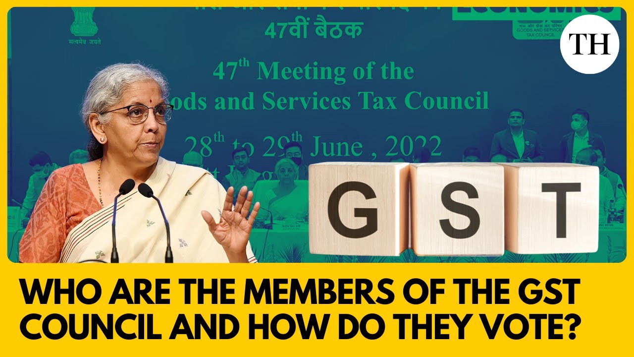 Who are the members of the GST Council and how do they vote?
