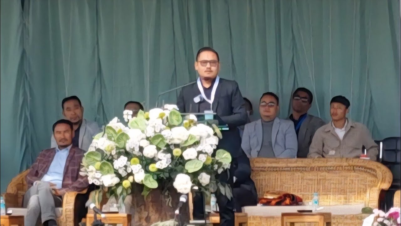  Speech by Ino Ninoto Awomi fromer president NSF Sumi Aphuyemi Kiphimi kuqhakulu SAKK 75th JUBILEE 