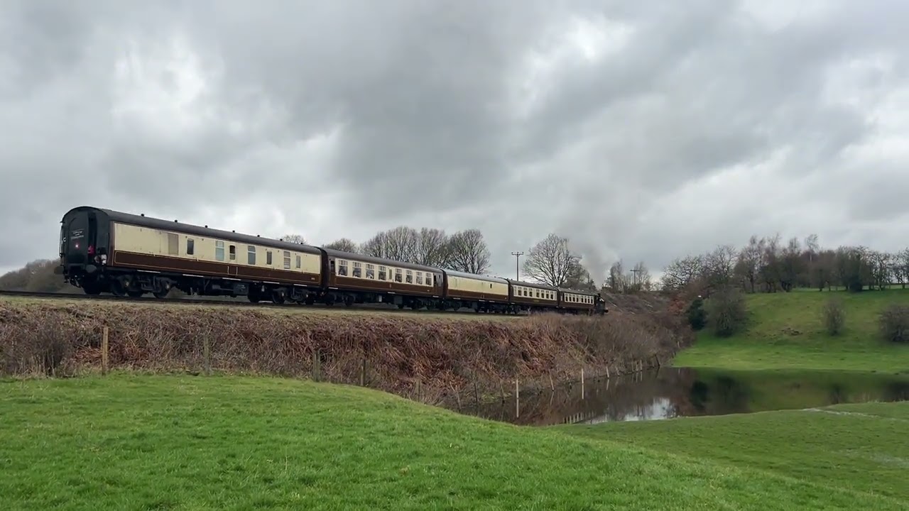 East Lancashire Railway Small Engines Gala Lineside video. 21/2/26-22/2/26