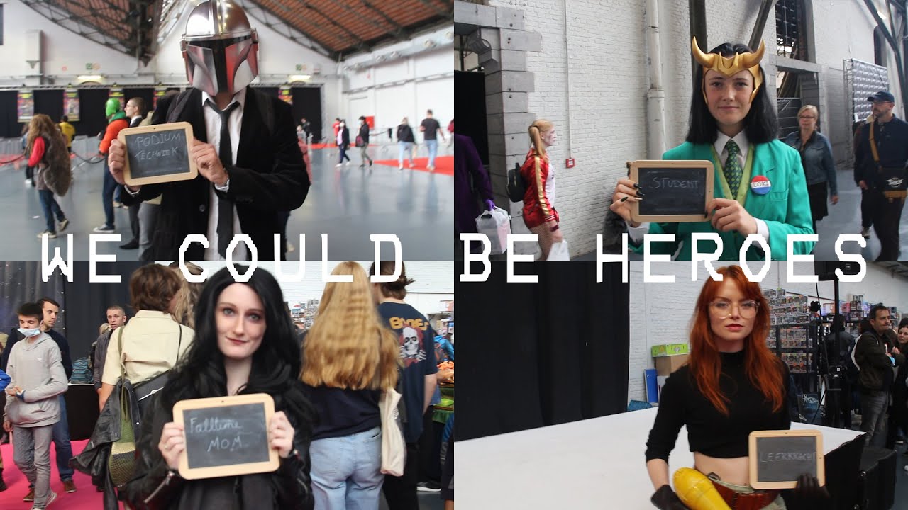 We could be heroes (Comic Con Brussels 2021) | Machty B