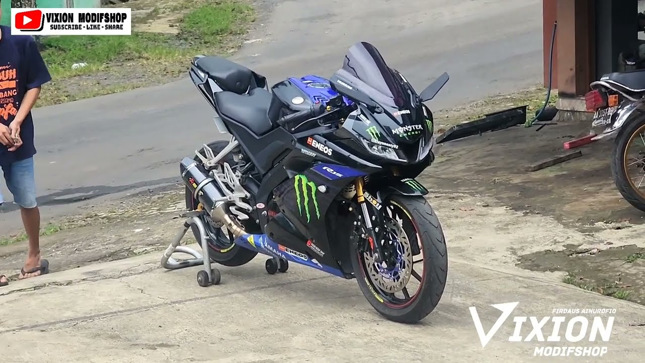 full modifikasi vixion modif jadi r15 v3 terbaru
