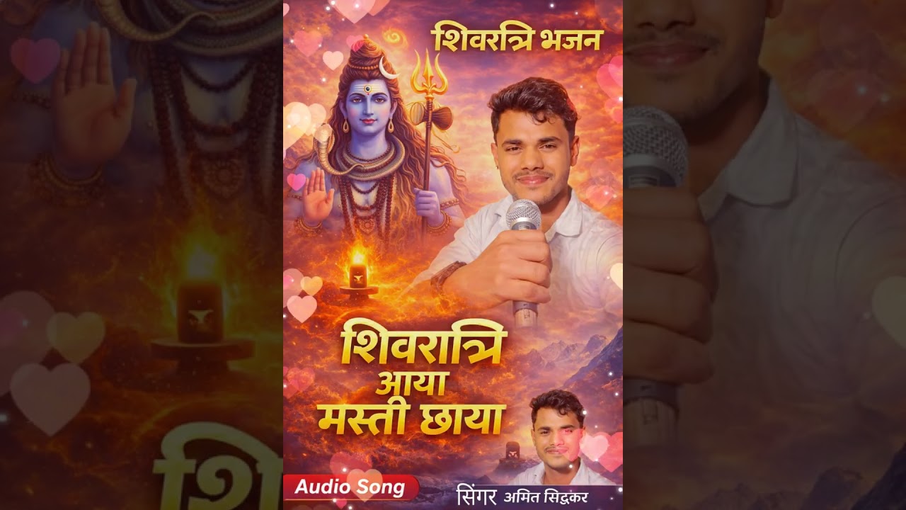 न्यू सॉन्ग शिवरात्रि आया मस्ती छाया 🔱 भक्तों   में भक्ति की धूम ✨🎵 गायक - अमित सिद्धकर🎶  2026
