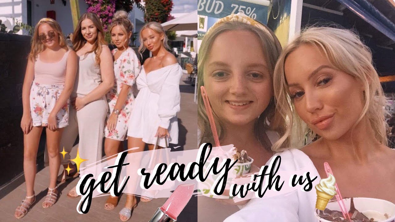 GET READY WITH US ON HOLIDAY! LANZAROTE VLOG | ELLE DARBY