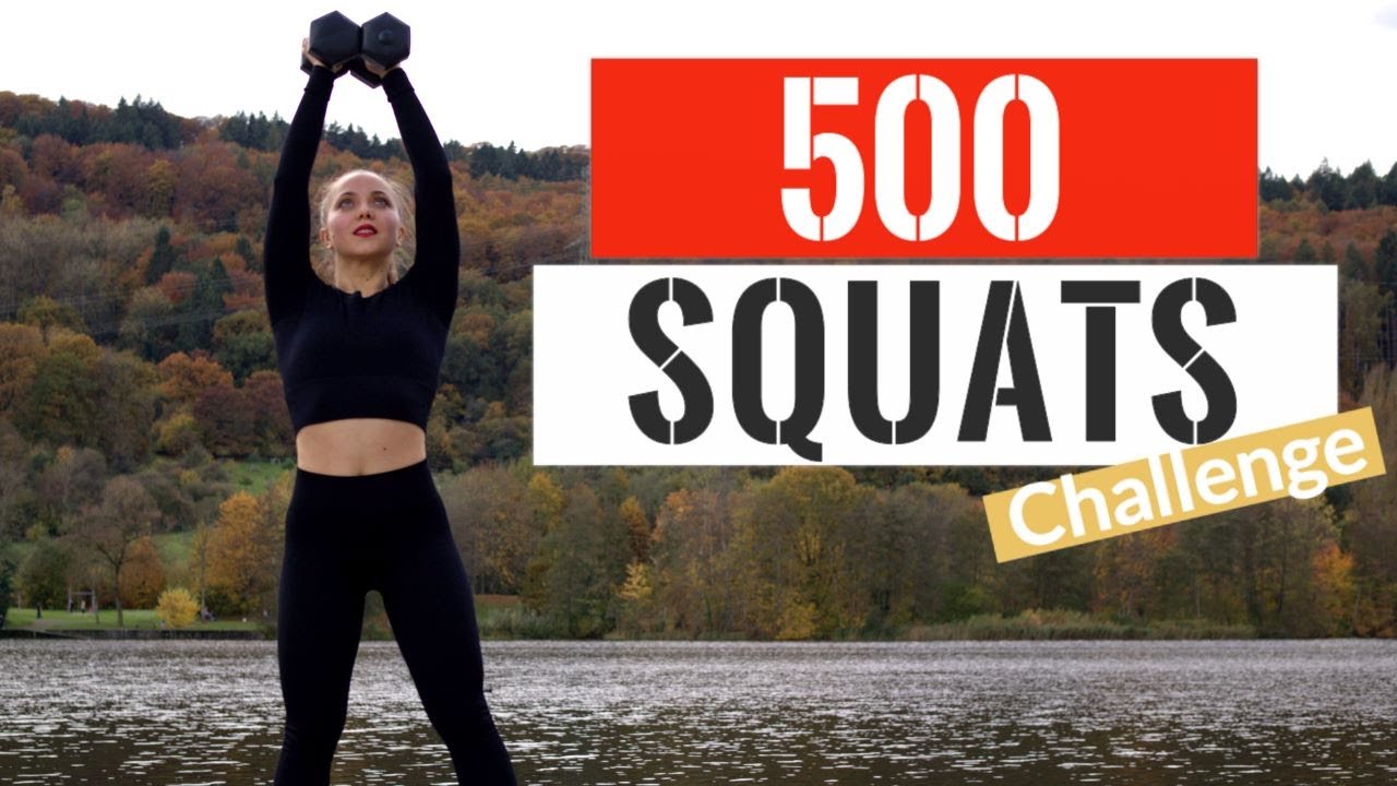 Intense 500 Squats Challenge | Sculpt Your Lower Body and Boost Strength |