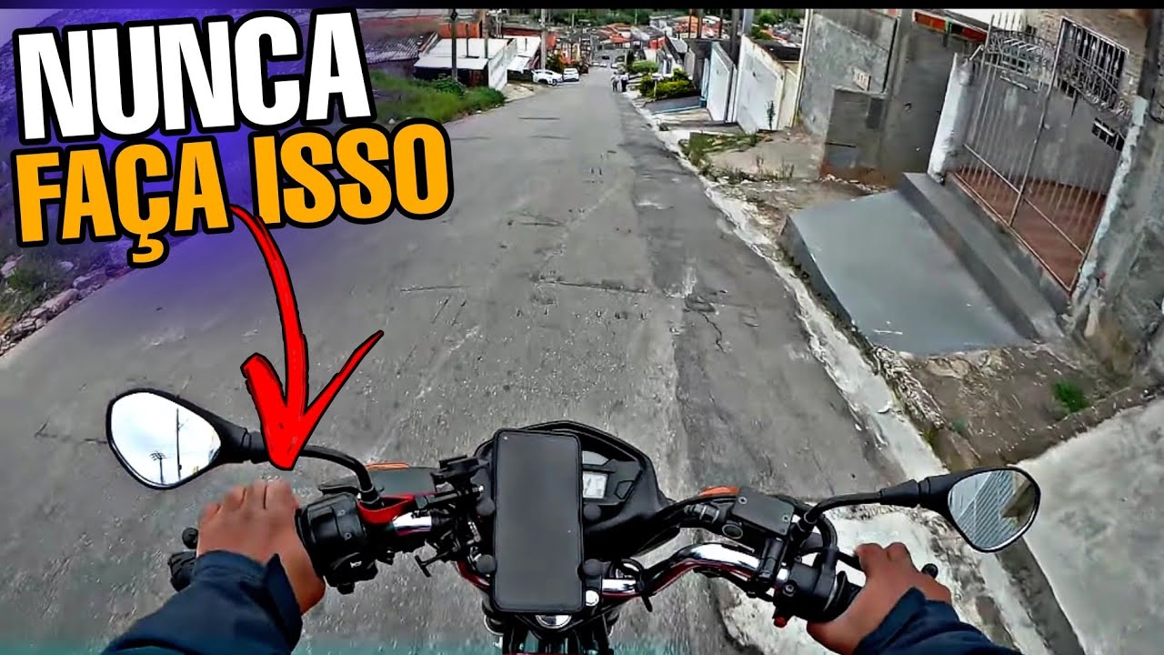 DESCER LADEIRA NA PRIMEIRA MARCHA PREJUDICA A MOTO?