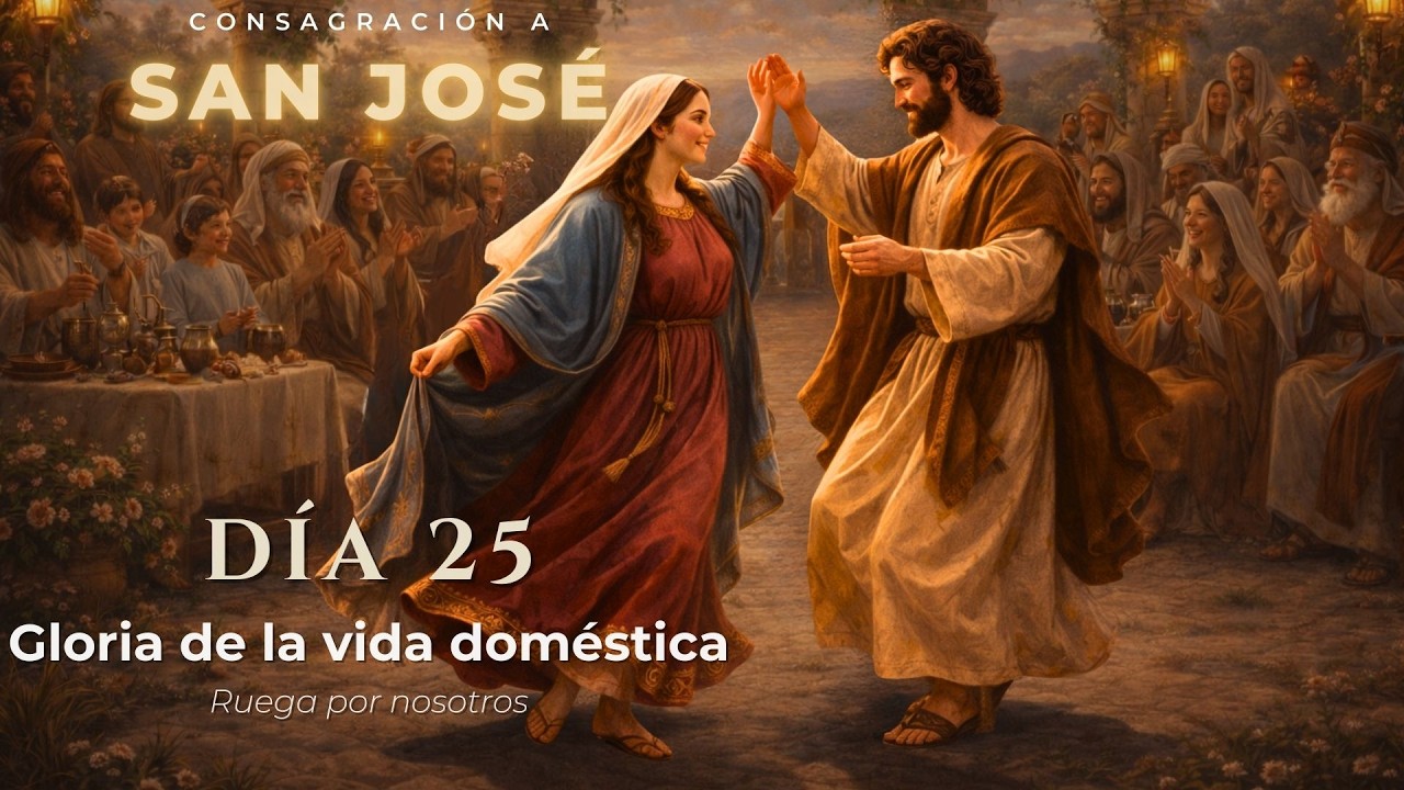 Consagración a SAN JOSÉ Día 25 | Gloria de la vida doméstica