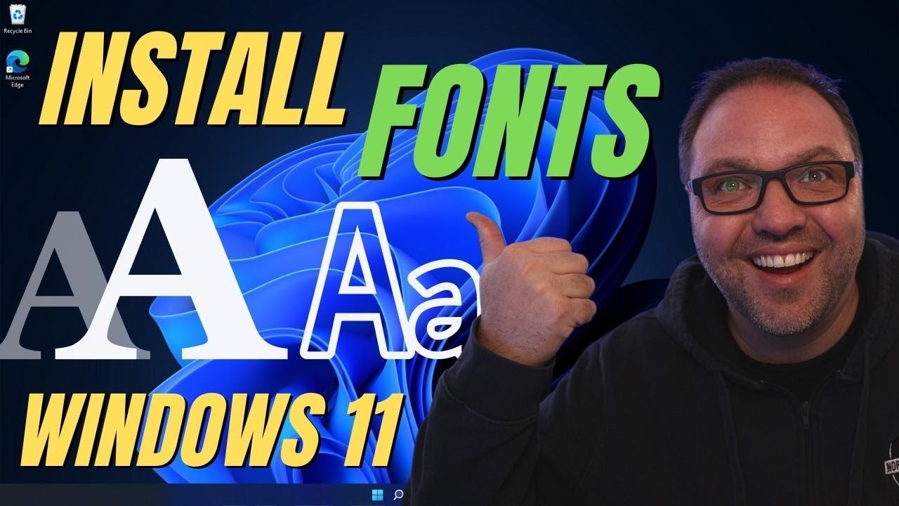Как установить шрифты в Windows 11