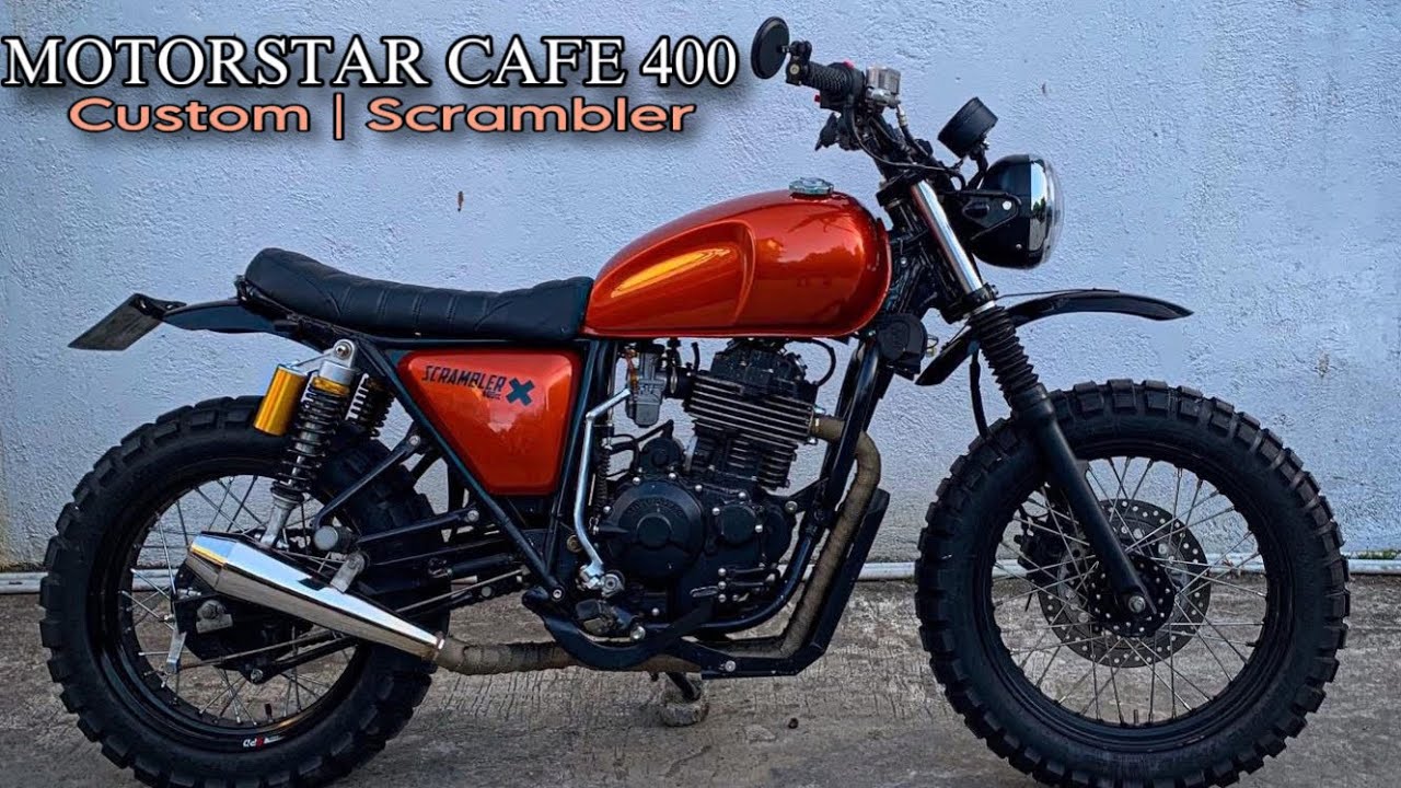 MASH 400/Motorstar Cafe 400 &ldquo;Scrambler&rdquo; by AJ Retro