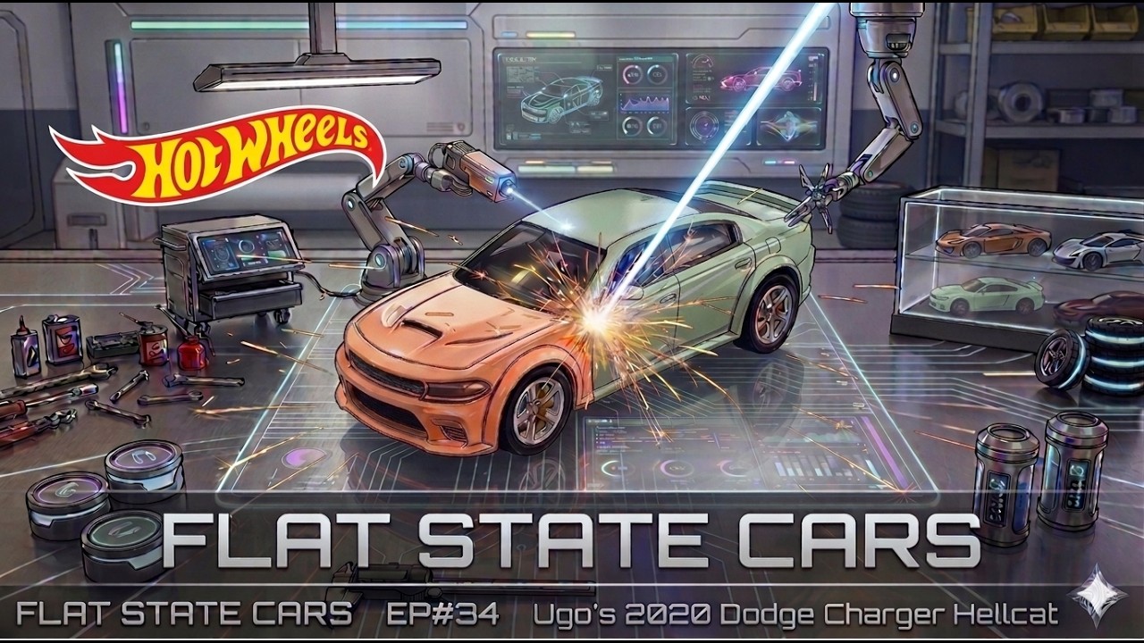 Customizing the HOTWHEELS 2020 Dodge Charger Hellcat ! #HOTWHEELS #dodgecharger #Diecast #toys