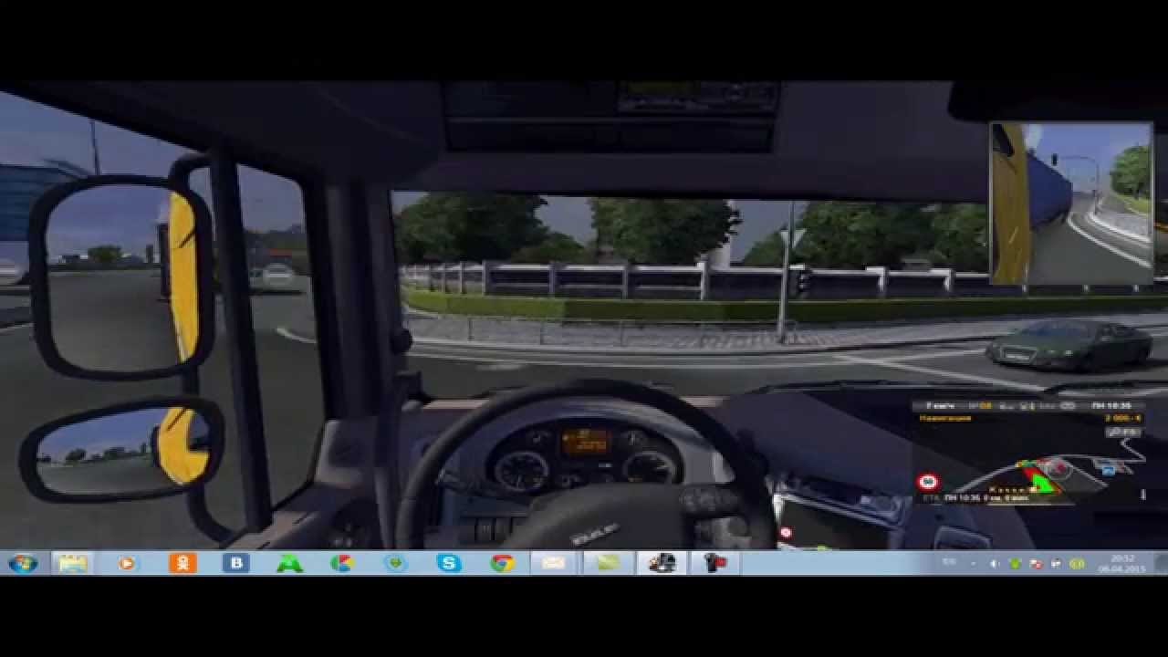 видео обзор игры evro truck simulator 2 мой первый выпуск (основы управления)