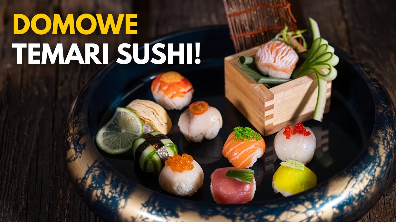 Robię DOMOWE SUSHI z mistrzem świata! Przepis na temari sushi | Pascal Brodnicki