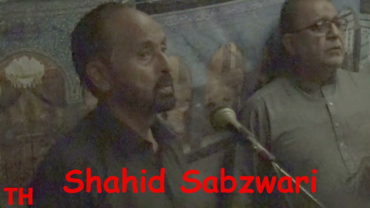 Jaa Ke Kehdo Ke Darya Pe Hum Aae Hain - Shahid Sabzwari  (Recorded in total darkness)