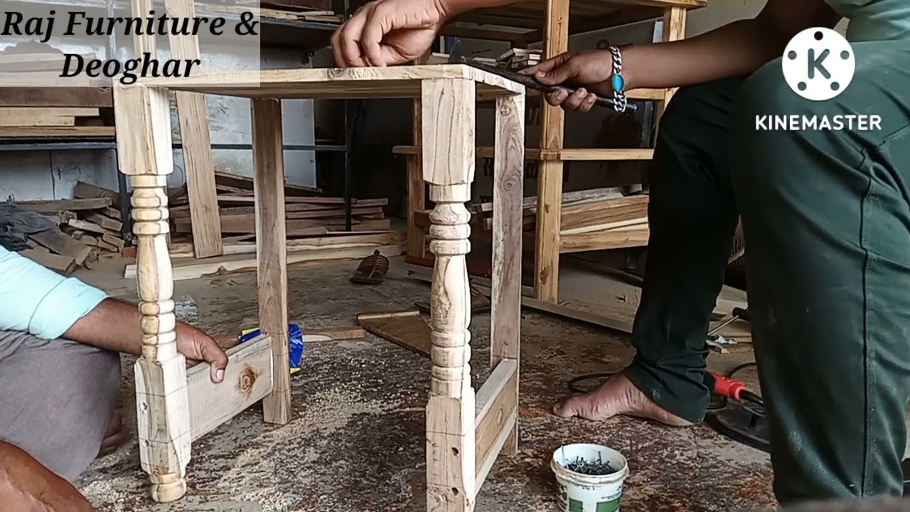 Wooden Mandir Banane Ka Asan Tarika।। Mandir।। #woodworking #woodcarving#youtubeshorts @wkproduction