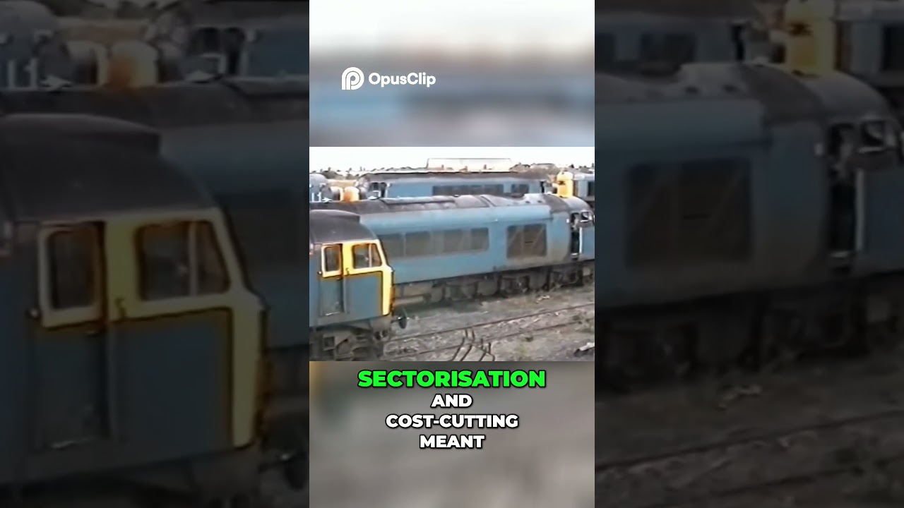 British Rail's Diesel Era  The End of the Line! #diesel #railway #trainspotting #fyp