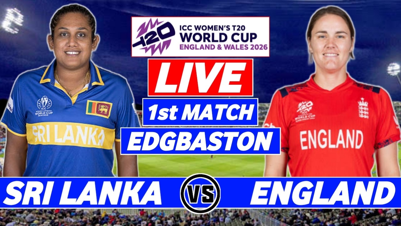 LIVE: SL vs ENG | ICC Women's T20 World Cup 2026 | Sri Lanka W vs England W Live Score & Commentary