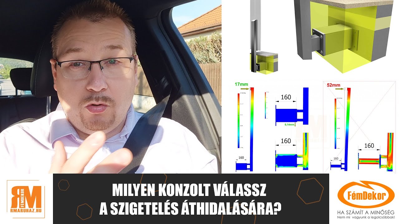 Milyen konzolt válassz a szigetelés áthidalására?