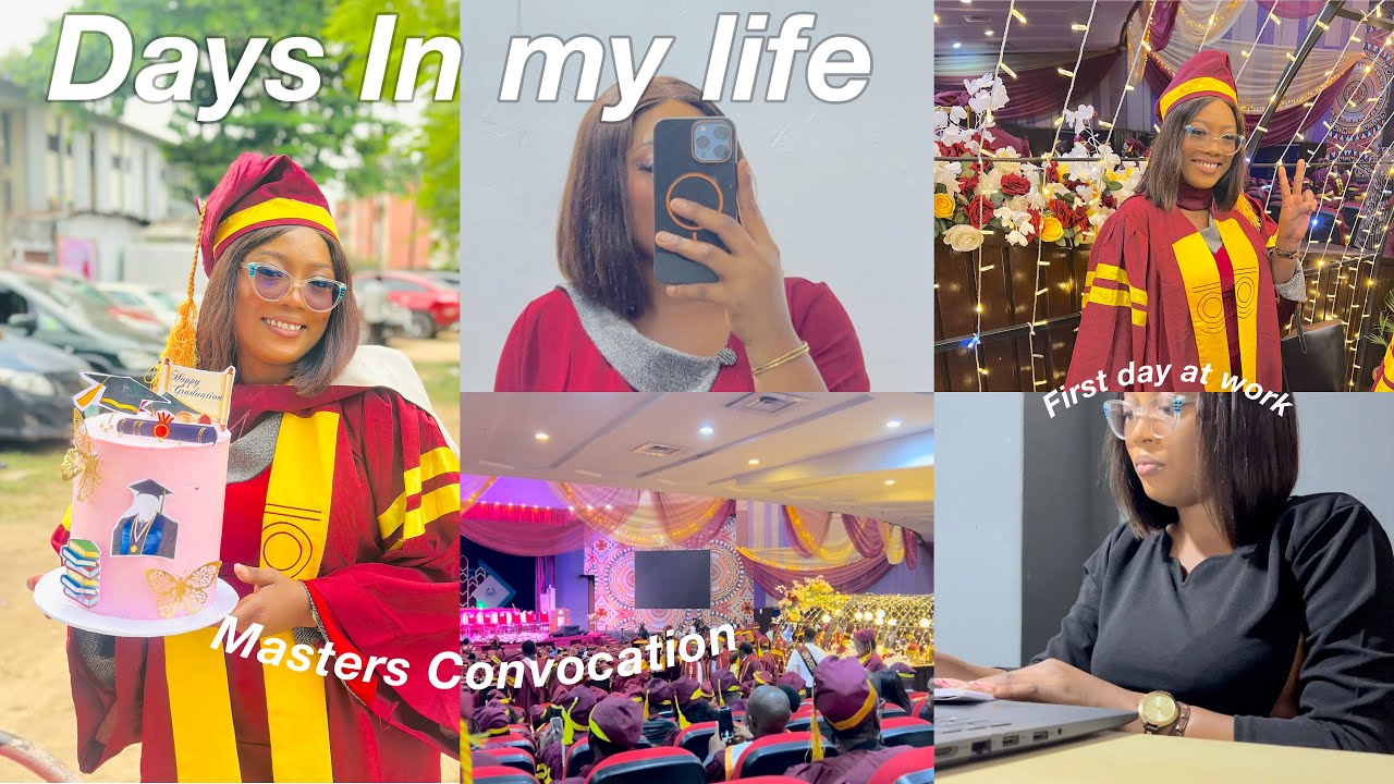 Days in my life | Masters Convocation, First video in the year, a visit to the dental clinic & more