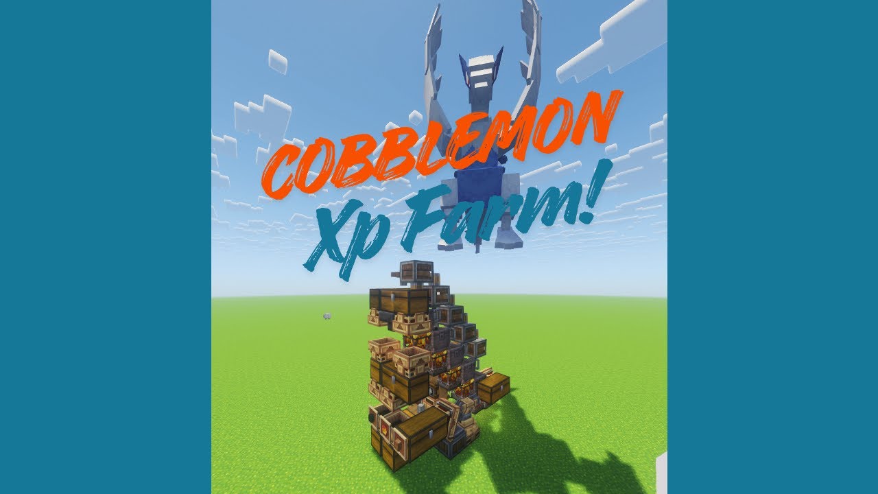 Cobblemon Xp Farm Using Create 1.21 Cheap!