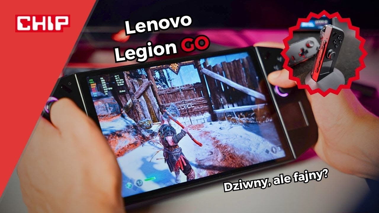 Recenzja LENOVO LEGION GO - Czy warto kupić? Najdziwniejszy sprzęt ostatnich lat