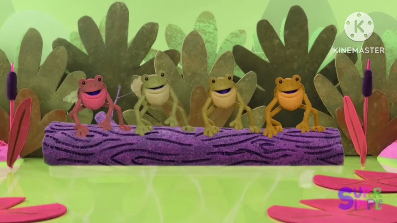 One jumped into the pool Effects || Children's puppet song super simple song Effects 