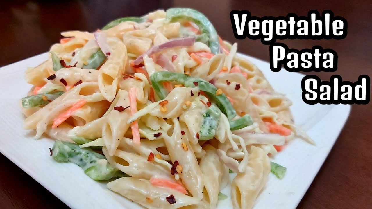 Vegetable Pasta Salad Recipe - Easy & Delicious