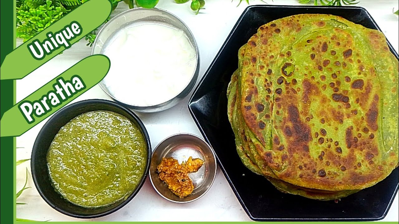 टिफिन के लिए बेस्ट: ताजी हरी मटर से बनाएं एकदम नई तरह के सॉफ्ट पराठे 🥞 Crispy Layered Matar Paratha 