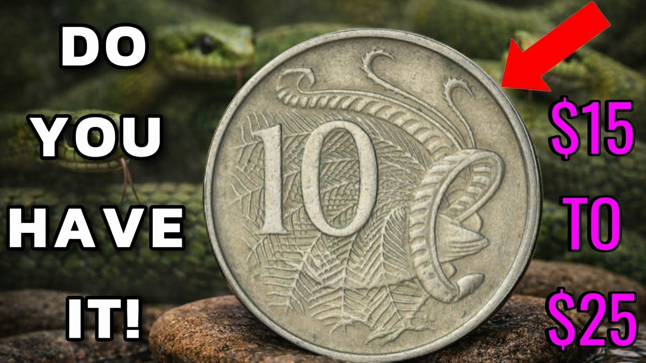 Most Valuable Australian 10 Cent Coins Queen Elizabeth II 1967–1977 Worth BIG MONEY