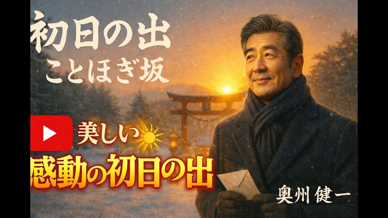 初日の出 ことほぎ坂｜奥州健一【公式MV】