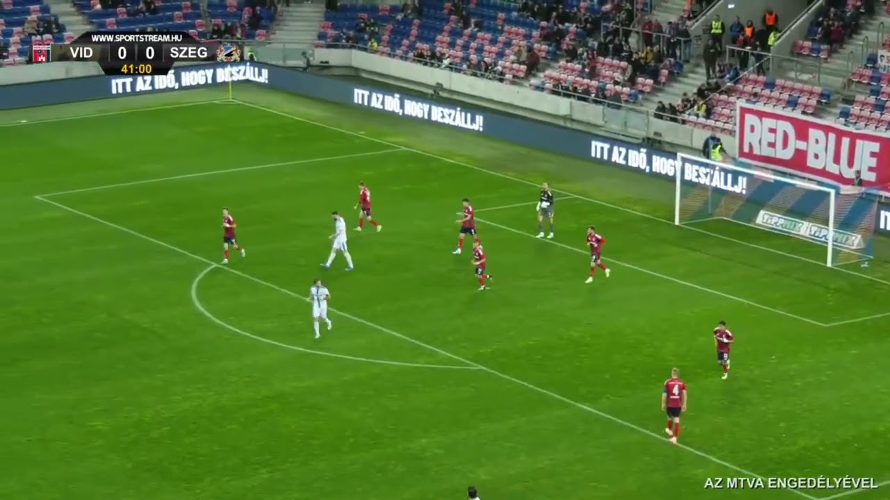 Összefoglaló: Videoton–Szeged-Csanád GA 1-0