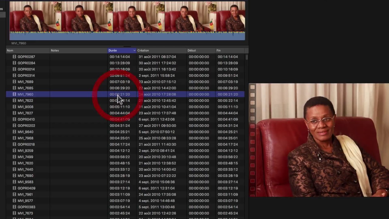 FCPX 10.3 #03. Organiser ses images Part.1