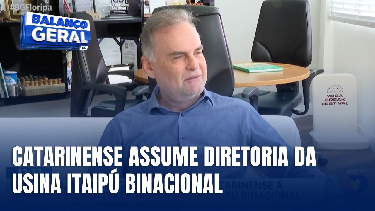 Catarinense Djalma Berger assume diretoria da Usina Hidrelétrica de Itaipu