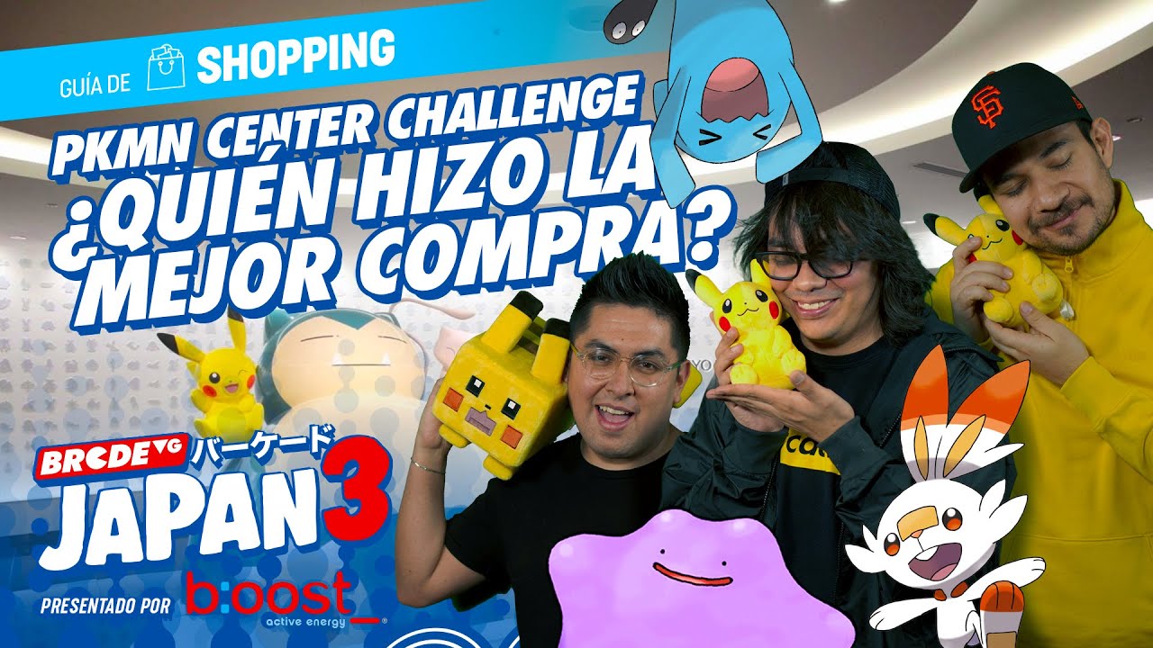 POKÉMON CENTER CHALLENGE ¿Quién hizo la mejor compra?