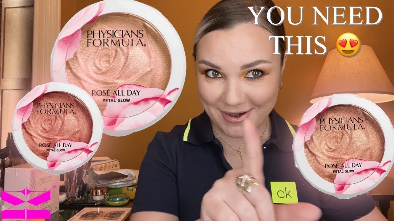 PHYSICIANS FORMULA ROSE ALL DAY PETAL GLOW POWDERS REVIEW | TRY ON | GIVEAWAY!!!