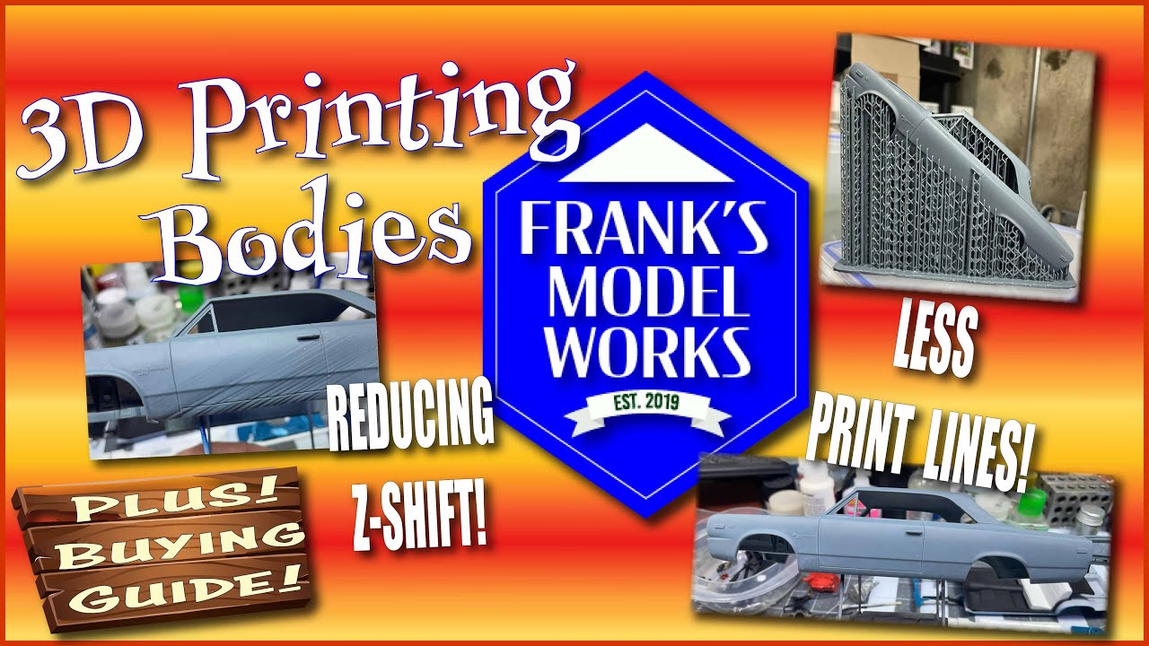 3D Printed Model Car Bodies: Buying Tips and Printing Better Bodies On Your Own!