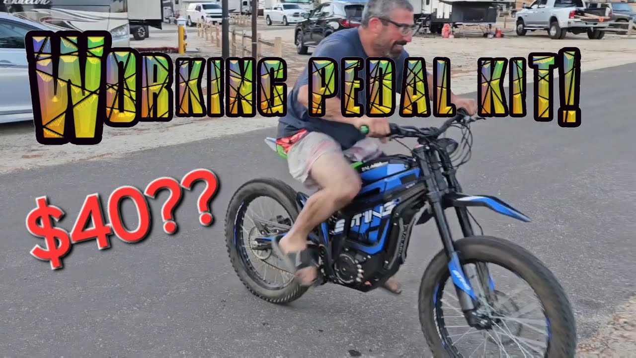 DIRT CHEAP TALARIA PEDAL KIT!