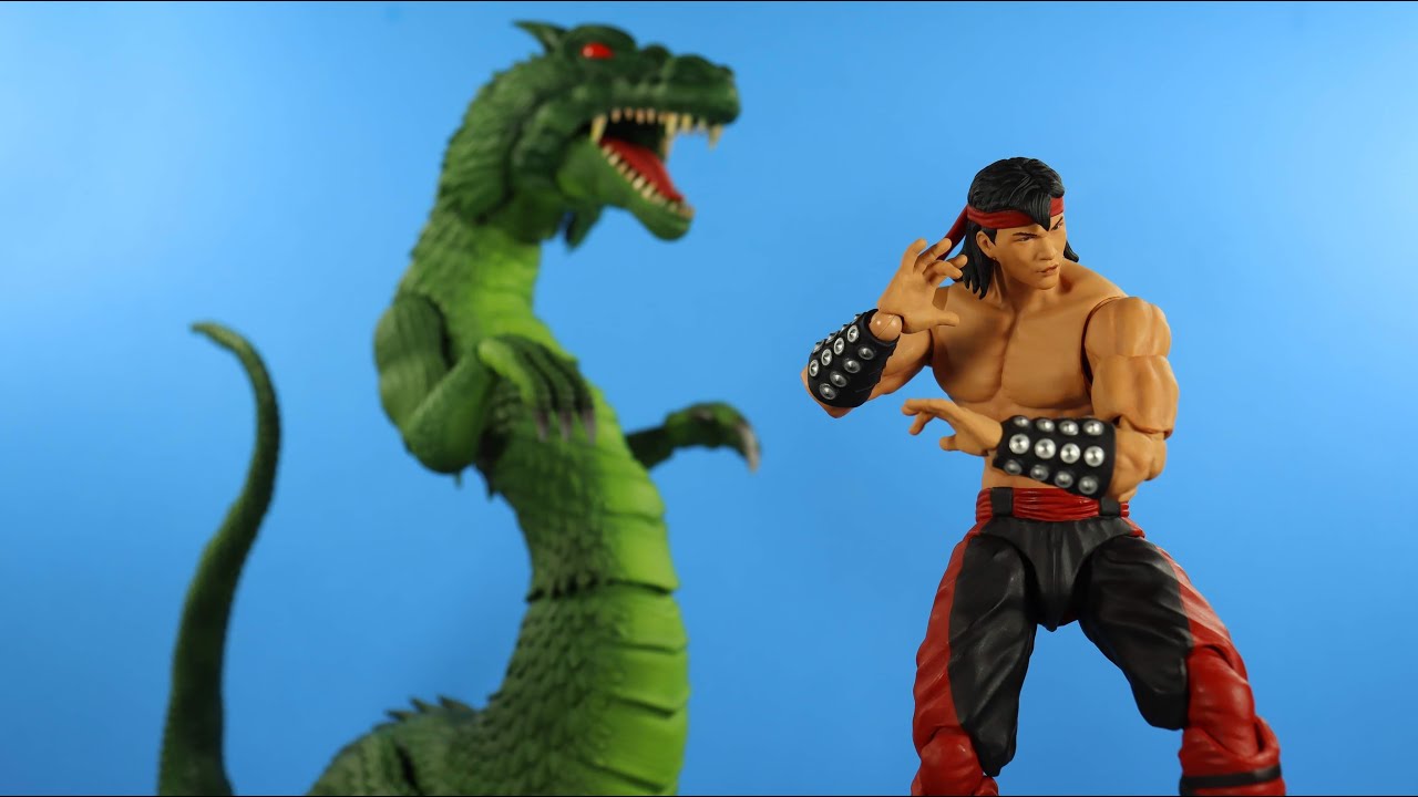 MORTAL KOMBAT LIU KANG FROM STORM COLLECTIBLES ACTION FIGURE REVIEW