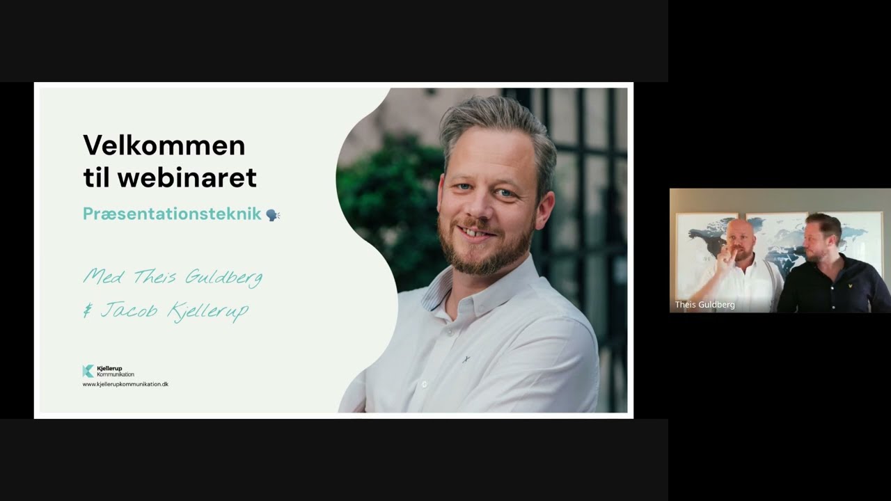 Gratis webinar 2024: Sådan holder du den gode præsentation
