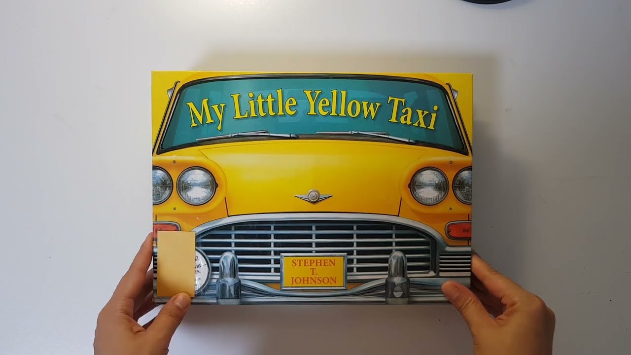 baby & kids Book(Activity toy book_ My Little Yellow Taxi)