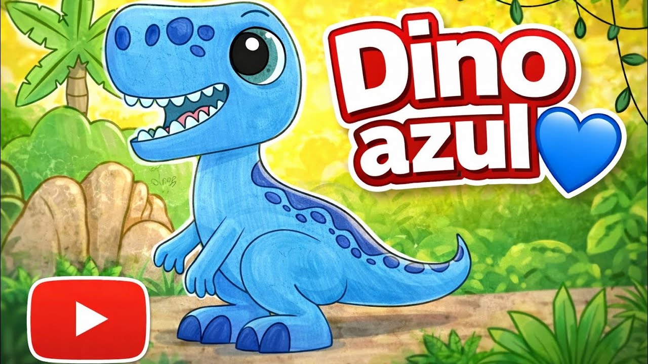 Colorea un Dino azul 💙 #dinosaur #coloring #colors #coloringbook #libroparacolorear #art #viral 