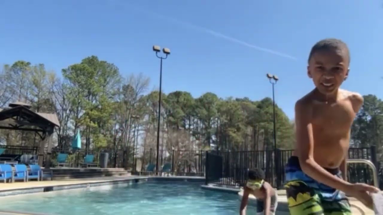 Crazy challenge happening at the  pool! Stay Tuned!!!!!!!