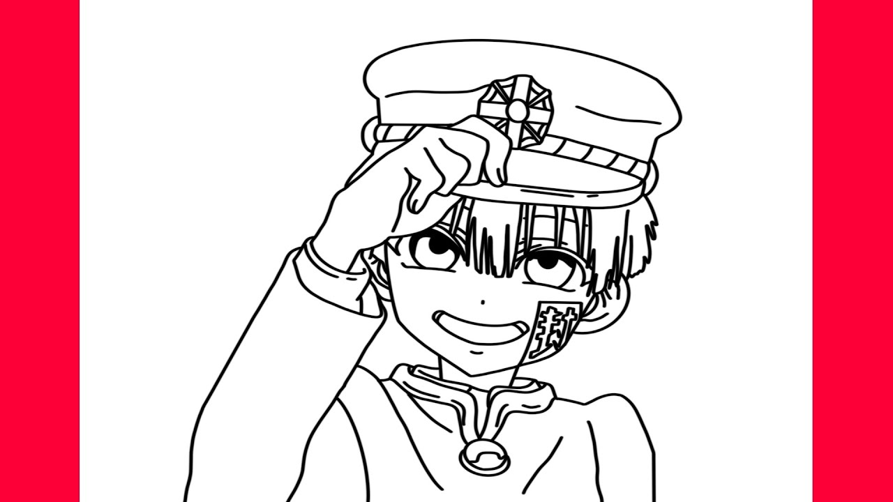 COMO DESENHAR HANAKO-KUN DE HANAKO-KUN E OS MISTÉRIO DO COLÉGIO KAMOME (JIBAKU SHOUNEN HANAKO-KUN)