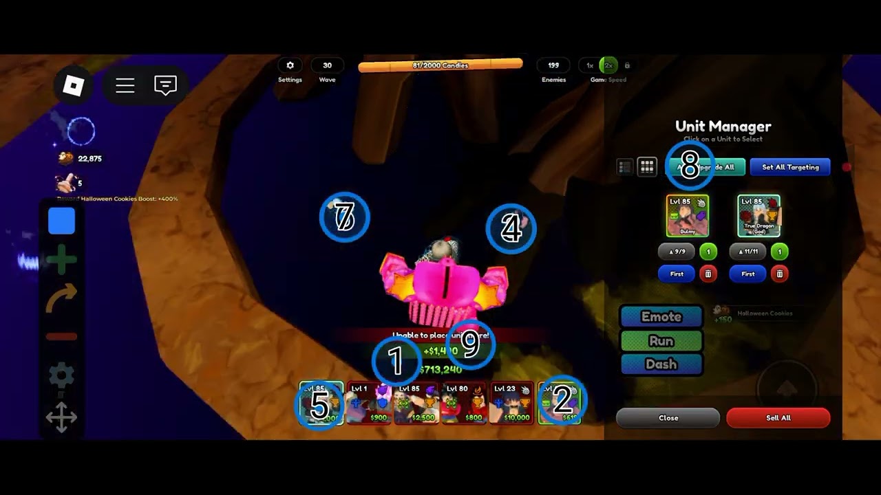 How to Macro the New Halloween Event part 2 On Mobile