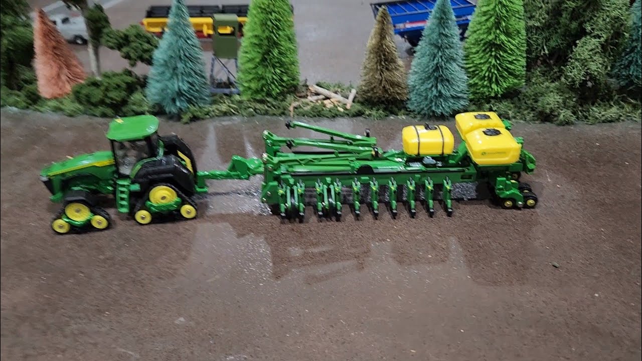 NEW 1/64 John Deere 8RX 410 w/ 1775NT 24 Row Exact Emerge Planter