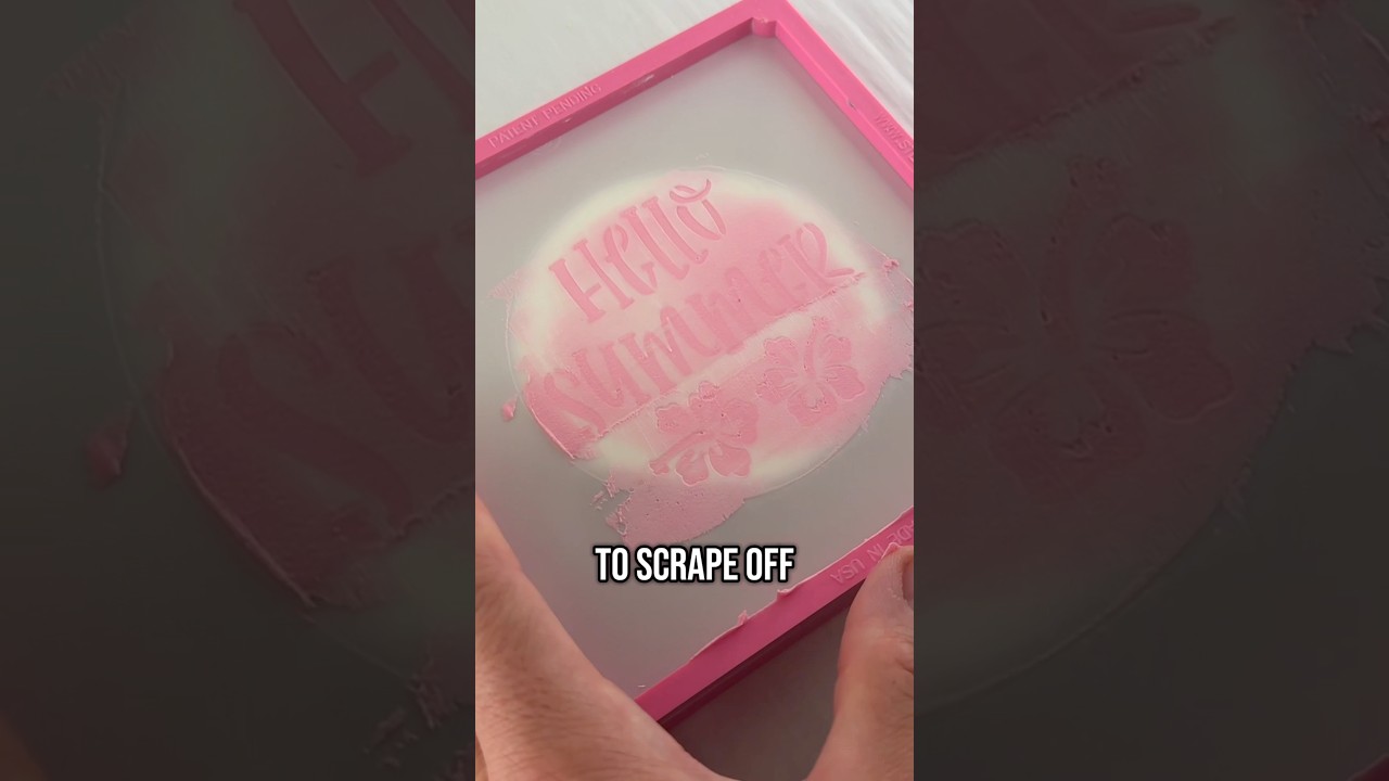 How to stencil onto cookies with royal icing | cookie decorating