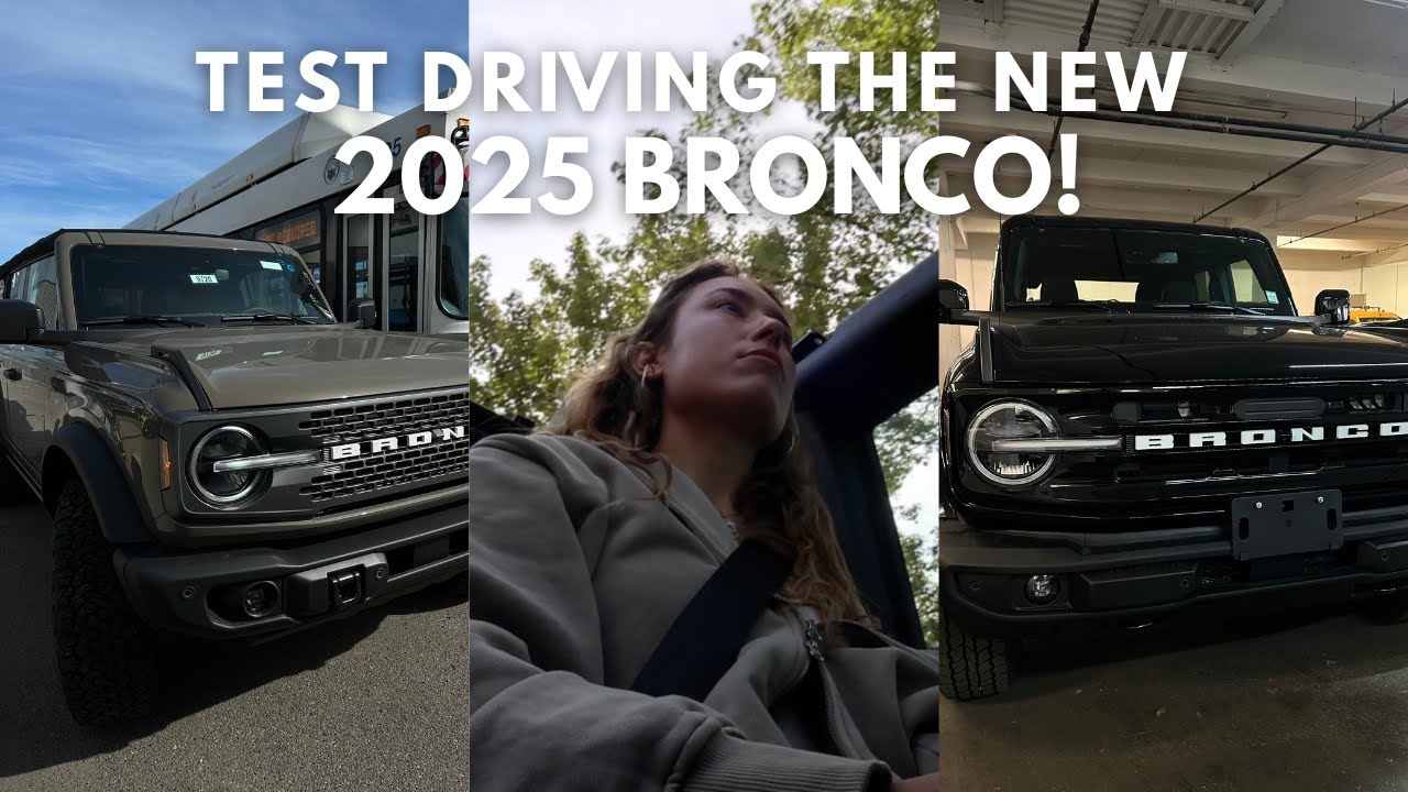Тест-драйв НОВОГО Ford Bronco 2025 года!