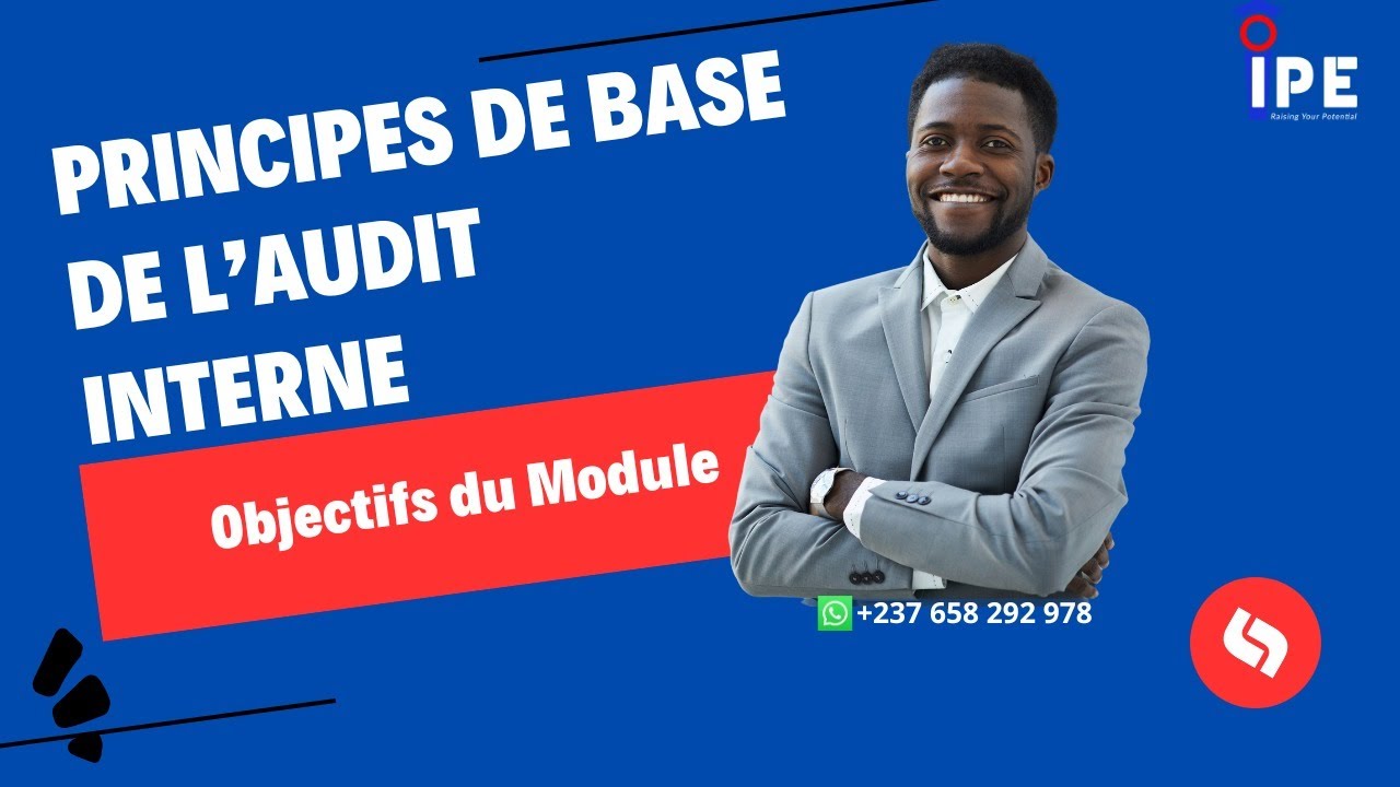 PRINCIPES DE BASE DE L'AUDIT INTERNE: OBJECTIFS