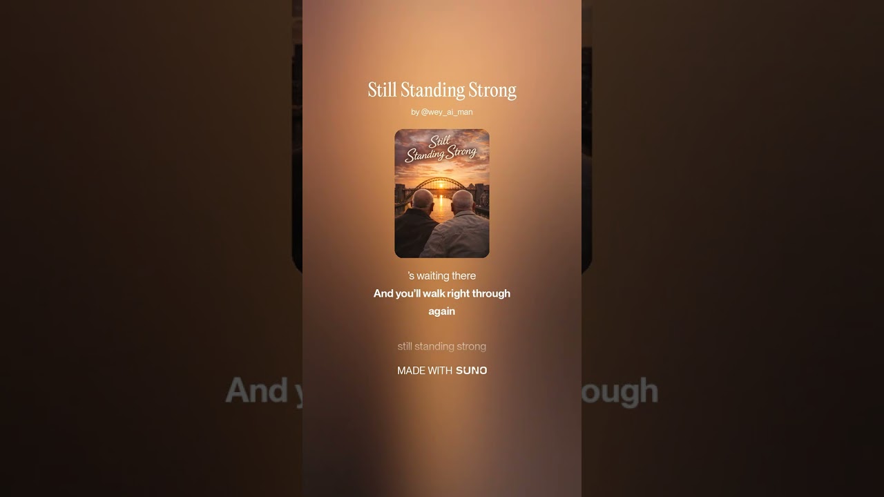 Still Standing Strong – A Song for My Dad Ron | Emotional Acoustic Tribute