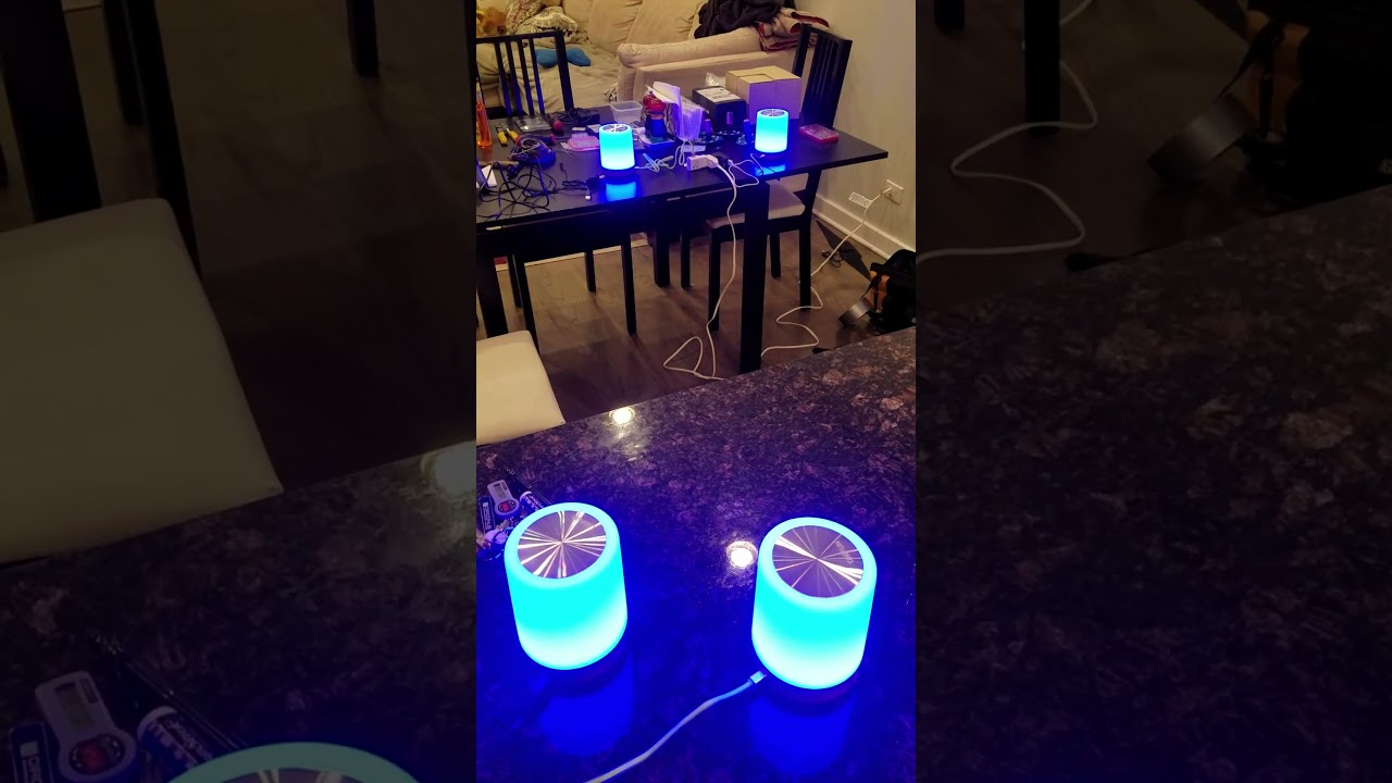 DIY Wifi Touch Lamps