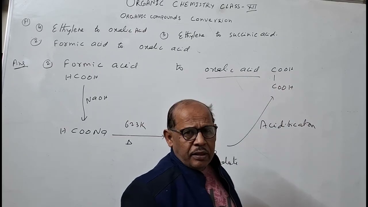 Organic Compounds Conversion PART H - Organic Chemistry Class 12th by Dr. S. K. Choudhary Sir