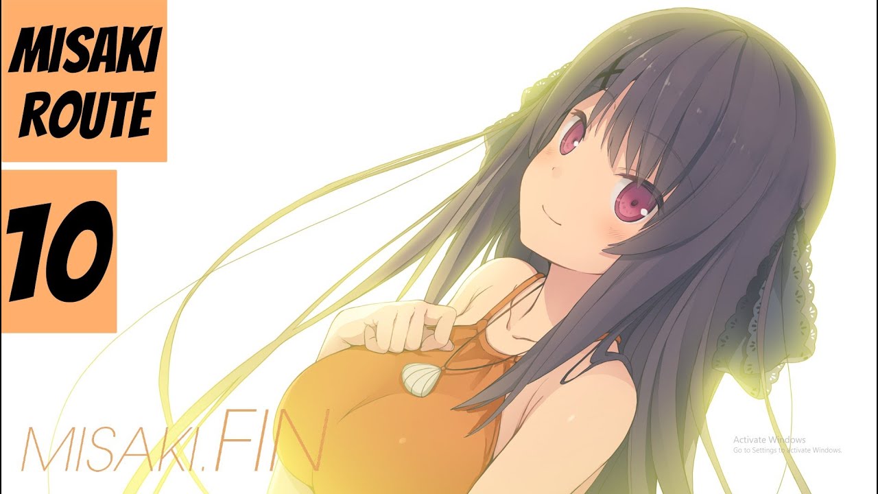 [MISAKI ROUTE #10] THE ENDING! FINAL MATCH WITH ASUKA [Aokana VN Gameplay]